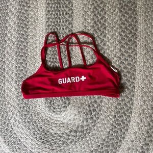 Lifeguard Bikini Top